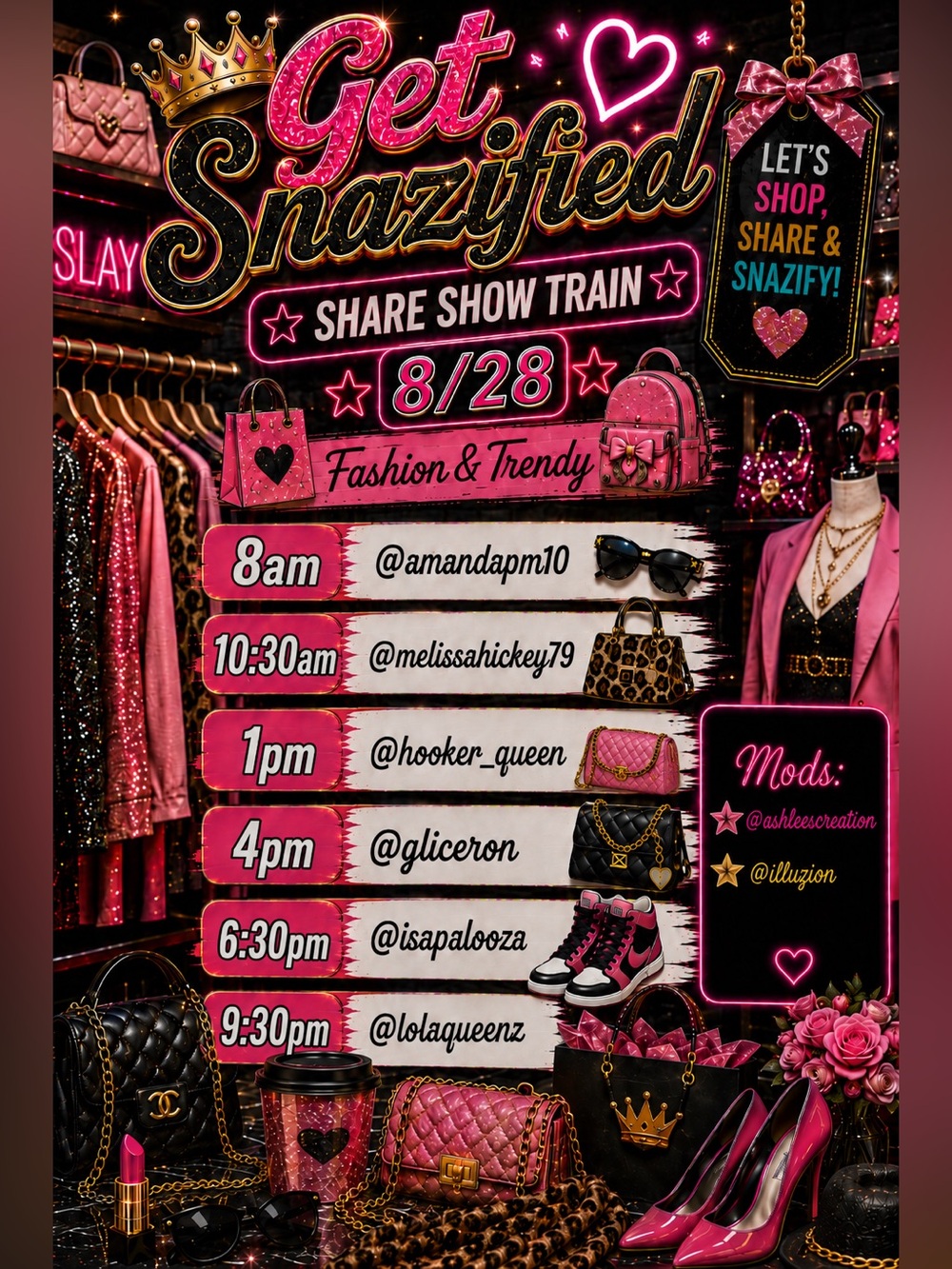 Hooker_Queen is Live!!! Get Snazified!! - Picture 1 of 1